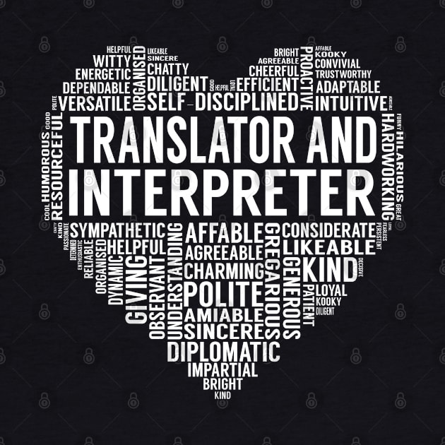 Translator And Interpreter Heart by LotusTee